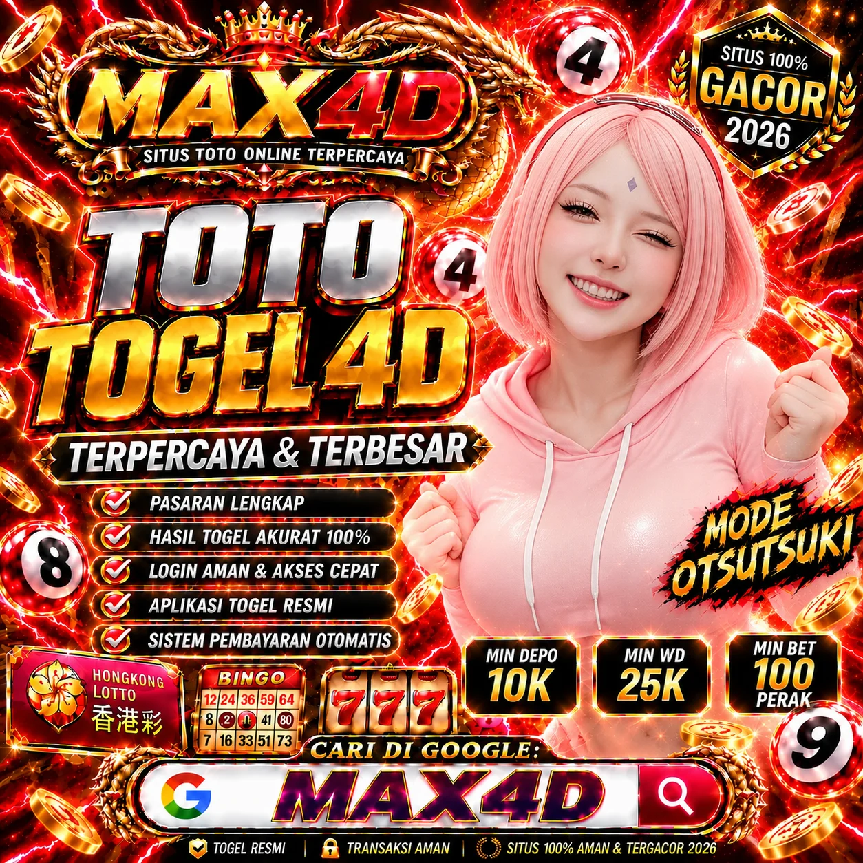 TOTO TOGEL MAX4D 🌟 Jalur Aktivasi Situs Toto 4D Resmi & Link Bandar Toto Togel Online Pilihan Utama di Indonesia