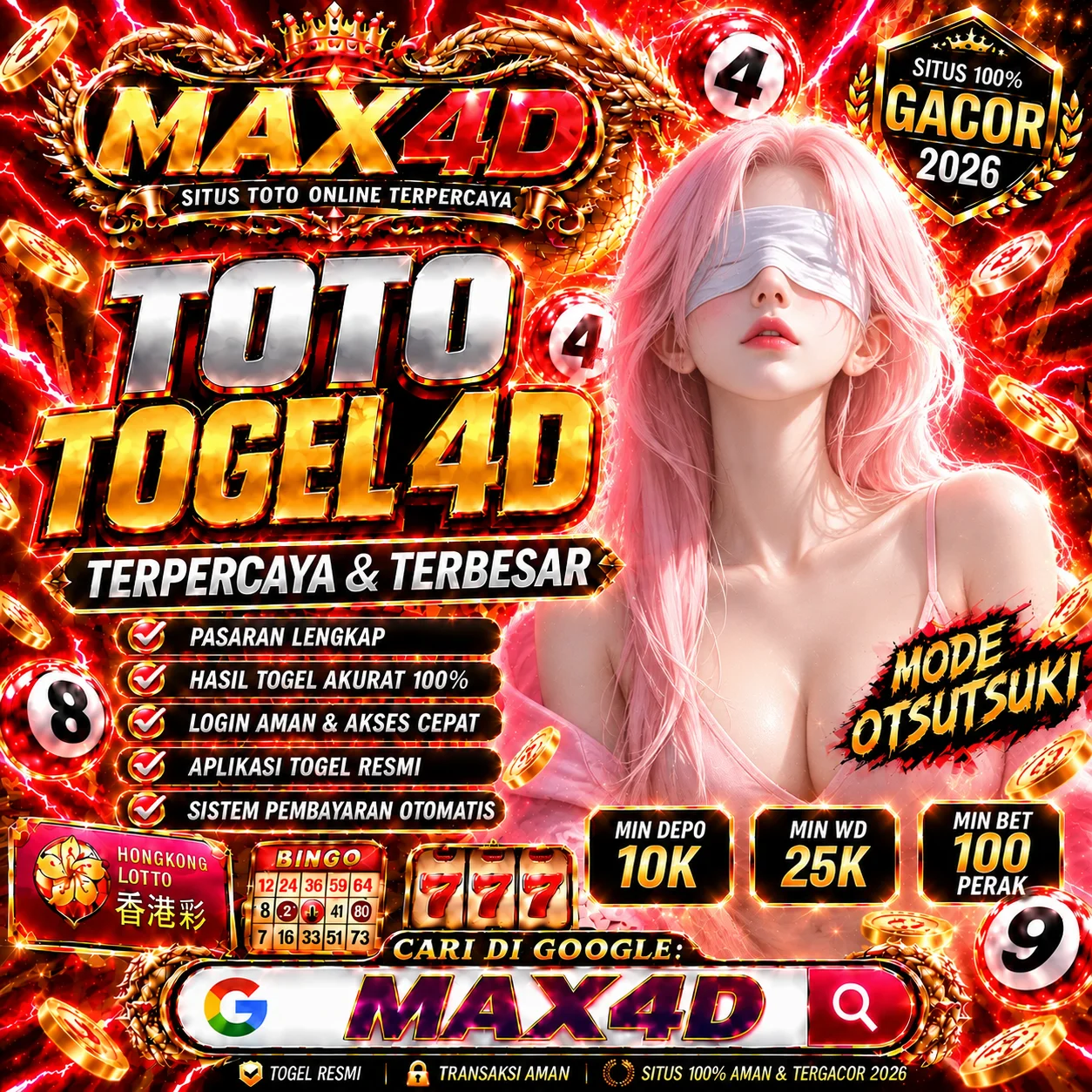 TOTO TOGEL MAX4D 🌟 Jalur Verifikasi Situs Toto 4D Resmi & Link Bandar Toto Togel Online Rekomendasi di Indonesia